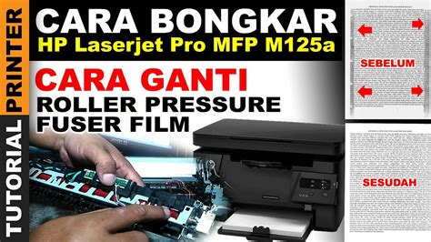 Hasil Print Kotor Di Pinggir Printer Hp Laserjet Pro Mfp M125a Tutorial Perbaiki Printer