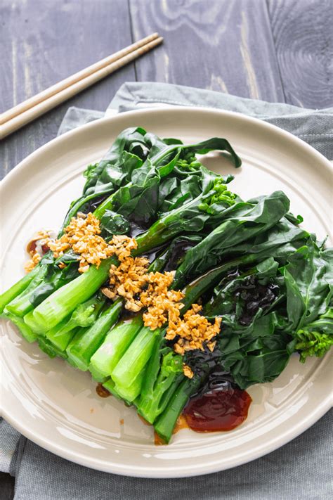 Chinese Broccoli Gai Lan With Oyster Sauce Vegan Gluten Free Artofit