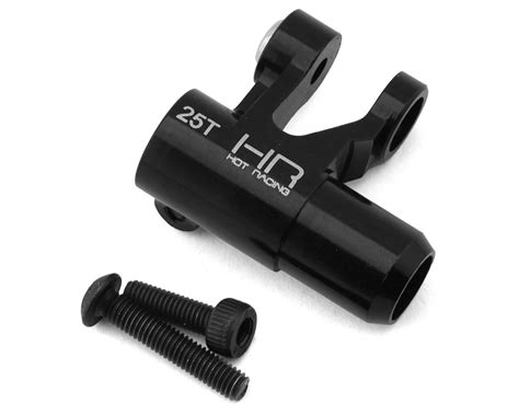 Hot Racing Aluminum Clamp Servo Horn For Traxxas X Maxx Black 25T