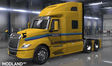 PENSKE Skin For International LT2019 Truck Mod For American Truck