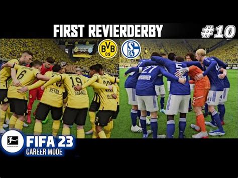 GOING TO WAR VS DORTMUND THE REVIER DERBY FIFA 23 SCHALKE 04