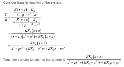 Solved Consider The Closed Loop Magnetic Levitation System Shown In