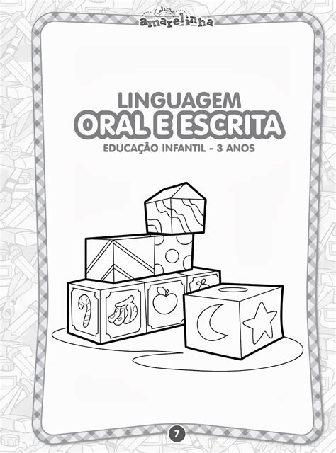 Top Atividades De Linguagem Escrita Para Educação Infantil Para Imprimir Fu26 Ivango