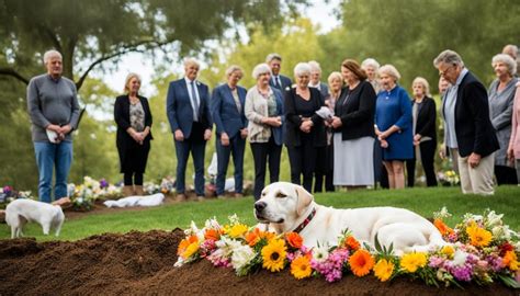 how far down to bury a dog