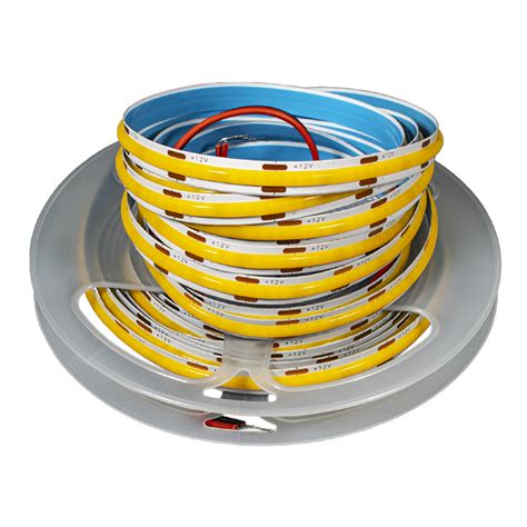 COB светодиодная лента 320LED/м, 12В, 10Вт/м, 8мм