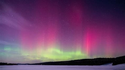 Northern Lights Dazzling Display Over New Brunswick Captured On Camera Cbc News