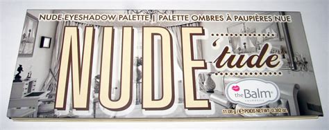 TheBalm Nude Tude Eye Shadows Palette Review And Swatches MakeUp All