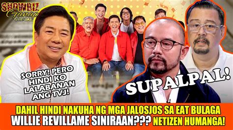 Grabe Willie Revillame Siniraan Matapos Supalpalin Mga Jalosjos Para