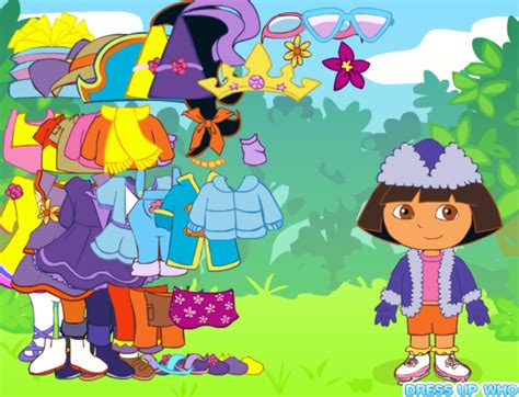 Dora Dress Up Play Online On Flash Museum