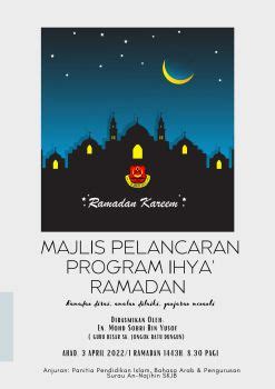 Majlis Pelancaran Program Ihya Ramadan Anna Nh Flip Pdf Anyflip