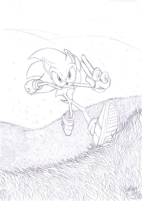 Sonic Th Pencil By Lightningchaos2010 On Deviantart