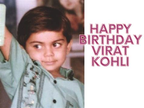 Virat Kohli birthday: These unseen childhood photos of 'King Kohli' are too adorable to miss ...