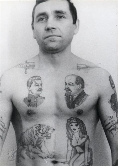 Decoding Russian Criminal Tattoos In Pictures Russian Prison