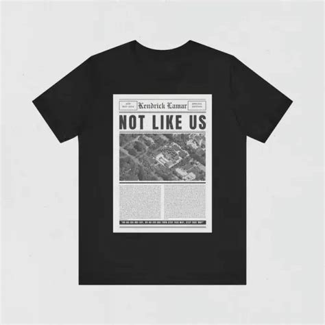 Kendrick Lamar They Not Like Us T Shirt