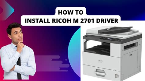 How To Install Ricoh M Printer In Network Ricoh Printer