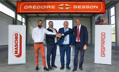 Maschio Gaspardo Accordo Con Gr Goire Besson Per Attrezzi