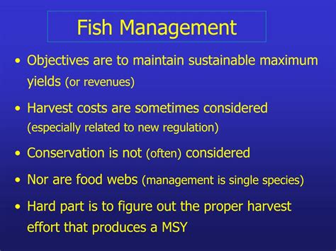 Ppt Fishery Management Powerpoint Presentation Free Download Id