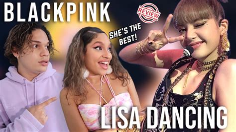 Waleska Efra React To Blackpink S Lisa S Best Dance Moments YouTube