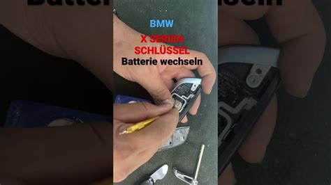 Bmw X Reihe Schl Ssel Batterie Wechseln X X X X X X