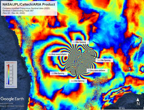 Active Volcanoes Map