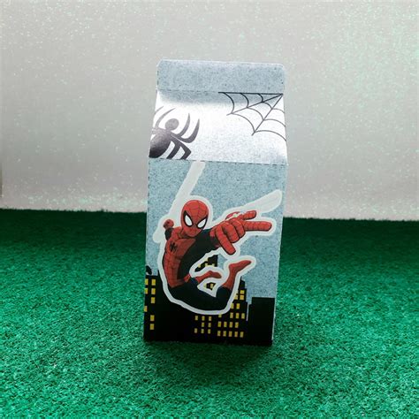 Caixa Milk Compre E Monte Homem Aranha Elo7 Produtos Especiais