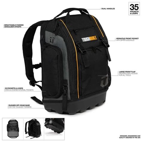 Toughbuilt Tool Backpack (TB-66C) | Zoro