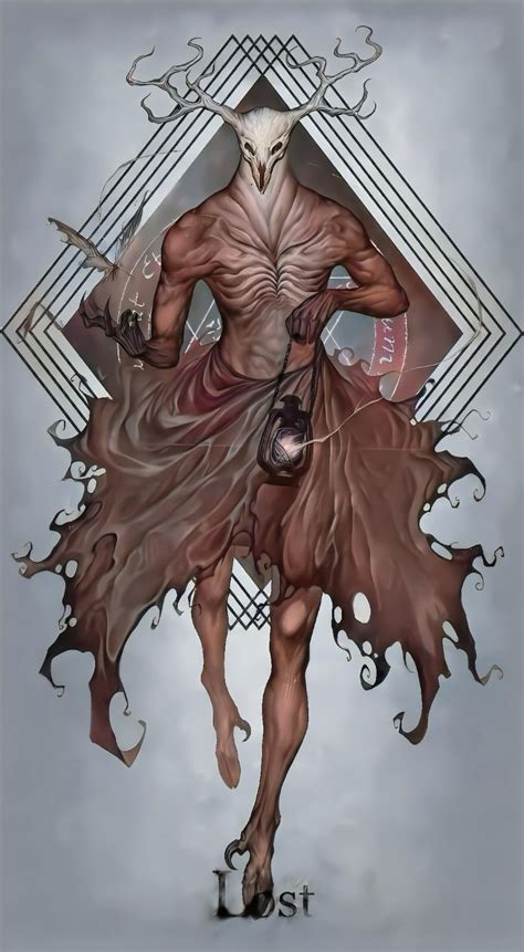 Nightmare Lost Yin Zhe Fantasy Concept Art Creature Concept Art