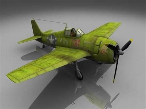 3D Model: Grumman F6F Hellcat Model #91438937 | Pond5 | Grumman f6f ...