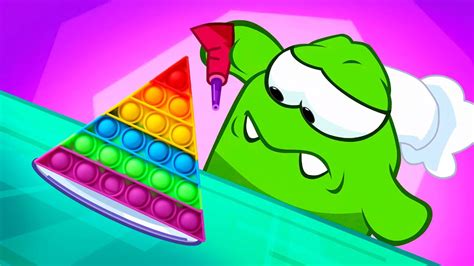 Las Historias de Om Nom El Día de Comida Rápida Dibujos Animados