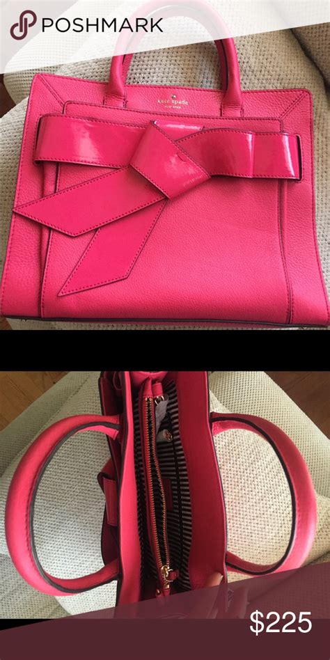 Kate Spade Pink Handbag With Bow Literacy Basics