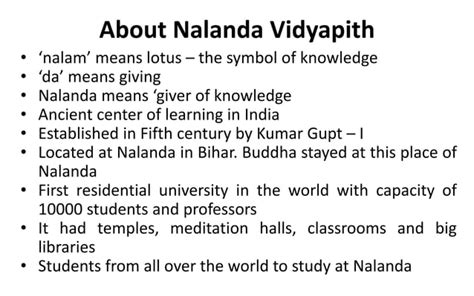 Ancient Educational Institutions Takshashila Nalanda And Valabhi