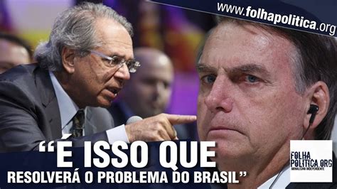 Agora Paulo Guedes Faz Pronunciamento E Explica O Que Realmente Far O