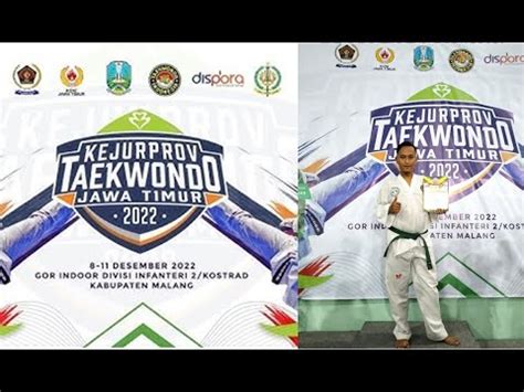 Ilham Tfc Uin Khas Merah Kejurprov Taekwondo Indonesia Jawa Timur