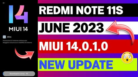 Redmi Note S Miui New Update Redmi Note S June New