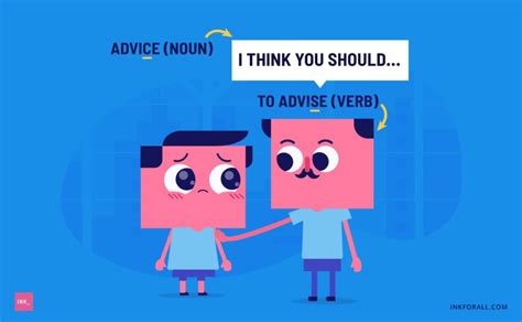 Advice vs. Advise: Difference and How to use Each Correctly – INK Blog