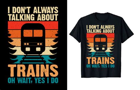 Railroad Vintage Train T Shirt Design Graphic By Tee Expert Creative