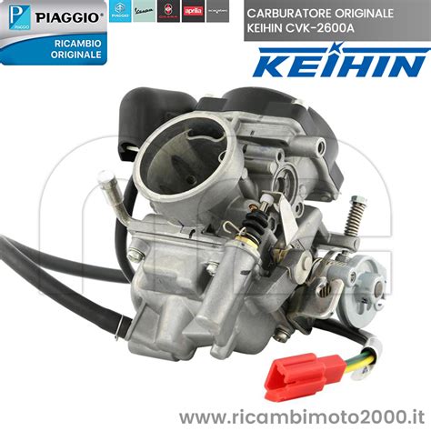 Carburatori Carburatore Originale Keihin Cvk 2600a Piaggio Leader 125