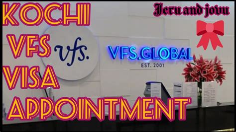 Kochi Vfs Visa Appointment 💥 Processdetailsshengenvisa