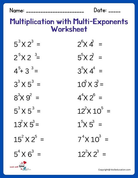 The Worksheet For Adding And Subming Multi Exponents To Two Digit Numbers