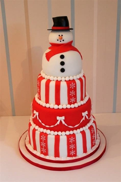 Snowman Cake Ideas for Christmas | Home, Garden and Crochet Patterns ...