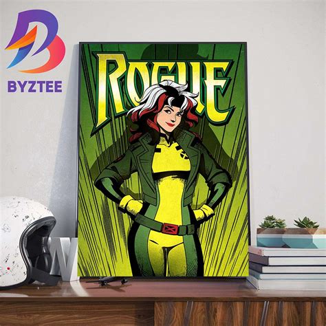 Rogue Promotional Art For X-MEN 97 Art Decorations Poster Canvas - Byztee