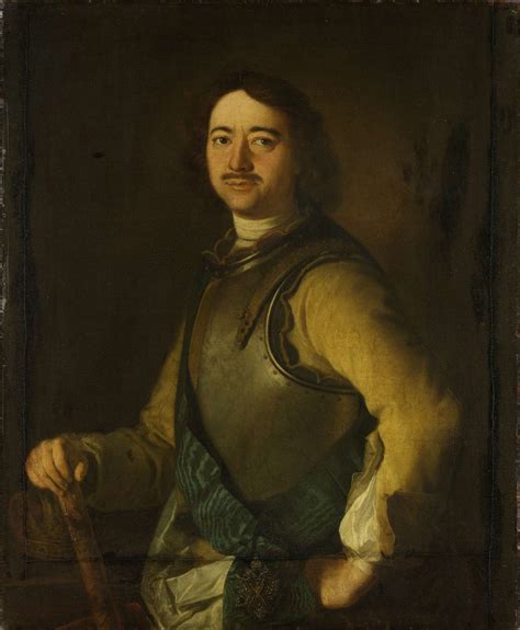 Peter The Great 1672 1725 Tsar Of Russia 1700 1749 Painting