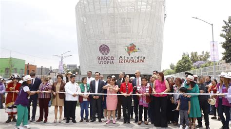 Inauguran el Barco Utopía en Iztapalapa