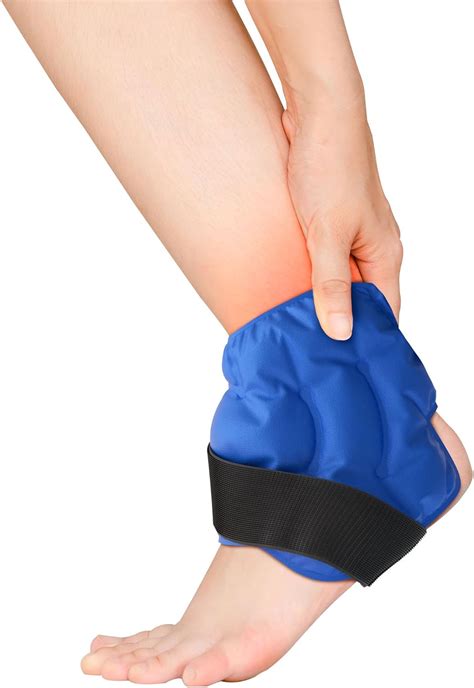 Amazon Reusable Hot Cold Ice Pack Therapy Gel Pack For Muscle Pain Bruises Ankle Foot