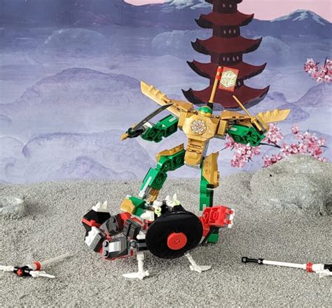 Lego Ninjago Lloyd S Mech Duell Evo Im Review Zusammengebaut