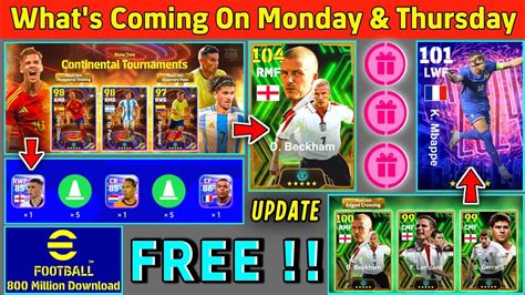 😱whats Coming On Monday And Next Thursday Efootball 2024 Mobile New