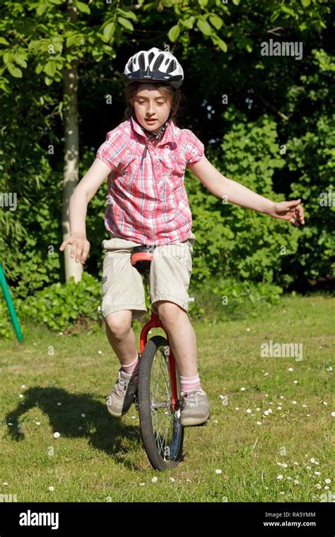 Unicycle Girl Hi Res Stock Photography And Images Alamy