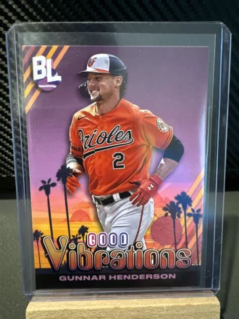 2024 TOPPS BIG League Good Vibrations GV5 Gunnar Henderson Baltimore