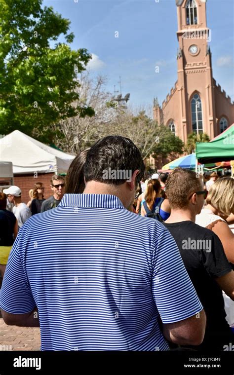 Charleston South Carolina Saturday Farmers Market Stock Photo Alamy