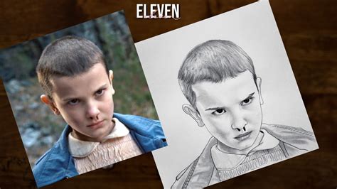 How To Draw Eleven From Stranger Things Drawing Tutorial Youcandraw Youtube